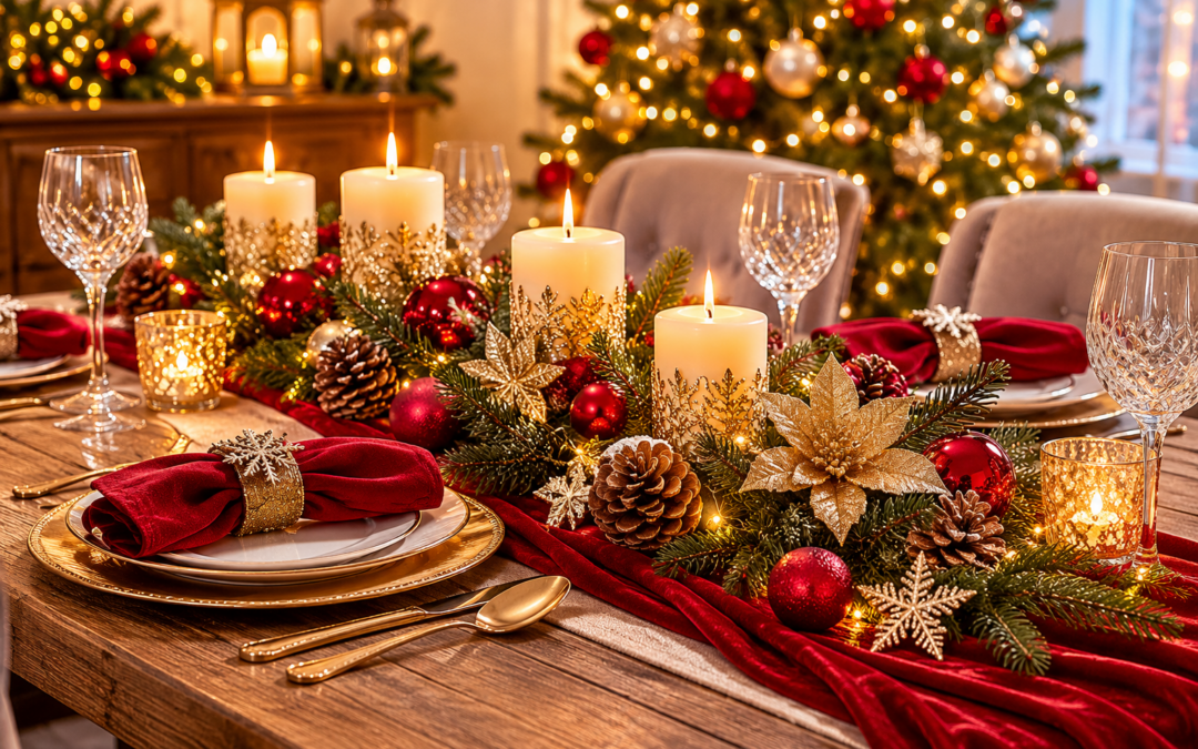 Warum wirkt dein Weihnachtstisch nicht festlich genug? 7 einfache Tricks