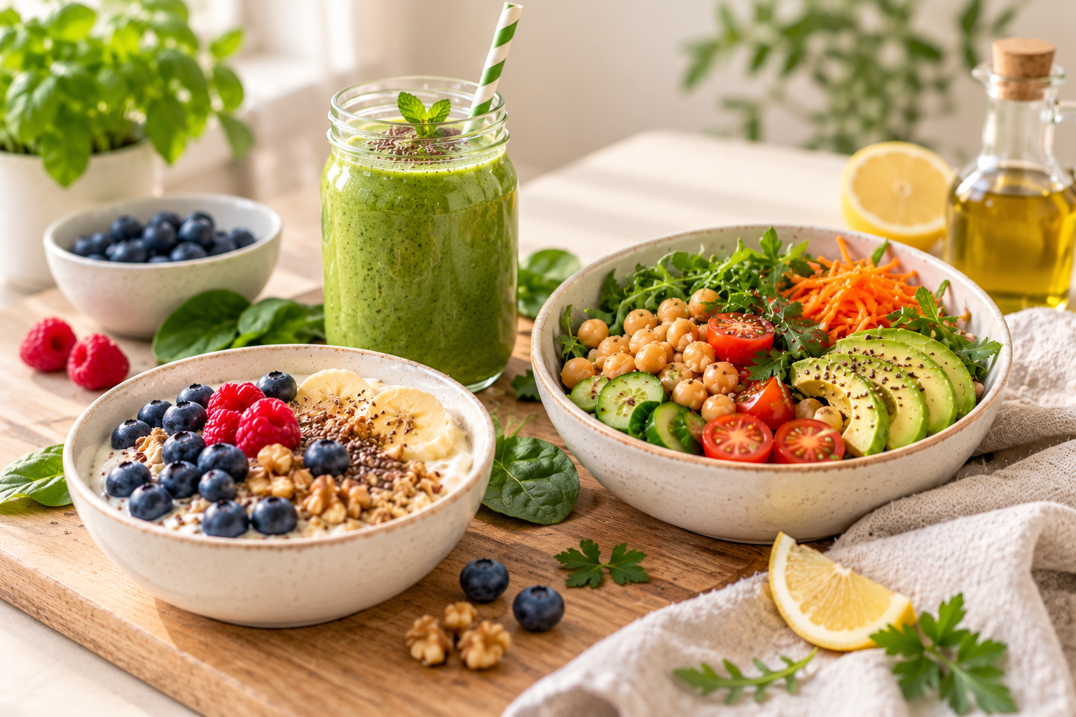 Antientzündliche Ernährung in den Wechseljahren: 3 schnelle Rezepte für mehr Energie im Alltag